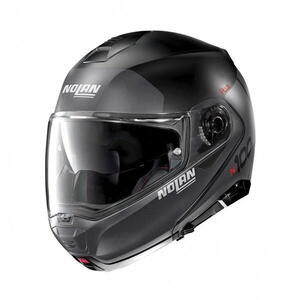 NOLAN N100-5 Plus Distinctive N-Com Flat Black 21 vyklápěcí helma L