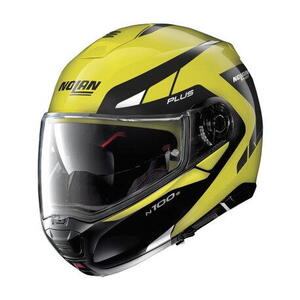 Nolan N100-5 Plus Milestone N-Com Led Yellow 55 výklopná helma XL