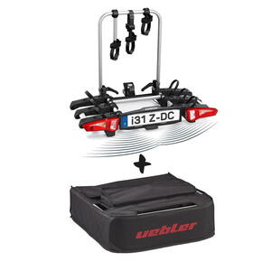 Nosič kol na tažné zařízení UEBLER i31 Z DC pro 3 kola – 60° výklop + parkovací senzory + 