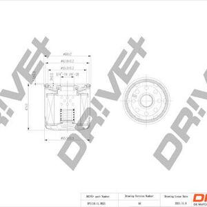 Olejový filtr DRIVE DP1110.11.0021