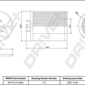 Olejový filtr DRIVE DP1110.11.0025