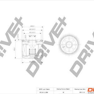 Olejový filtr DRIVE DP1110.11.0058