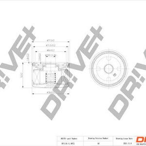Olejový filtr DRIVE DP1110.11.0072