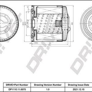 Olejový filtr DRIVE DP1110.11.0075