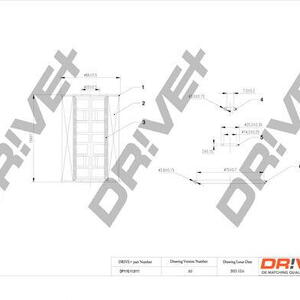 Olejový filtr DRIVE DP1110.11.0111