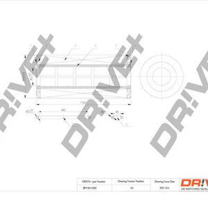 Olejový filtr DRIVE DP1110.11.0121