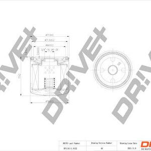 Olejový filtr DRIVE DP1110.11.0122