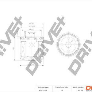 Olejový filtr DRIVE DP1110.11.0139