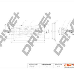 Olejový filtr DRIVE DP1110.11.0220