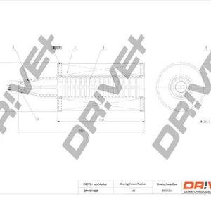 Olejový filtr DRIVE DP1110.11.0228