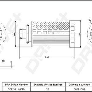 Olejový filtr DRIVE DP1110.11.0229