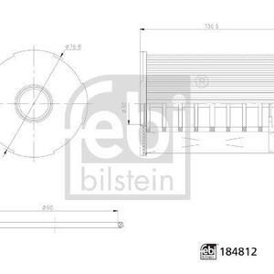 Olejový filtr FEBI BILSTEIN 184812