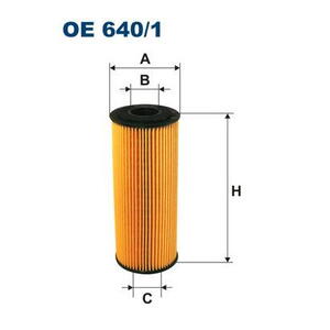Olejový filtr FILTRON OE 640/1