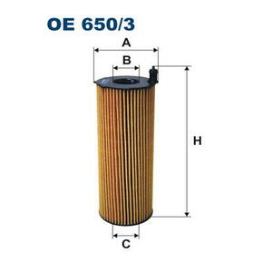 Olejový filtr FILTRON OE 650/3