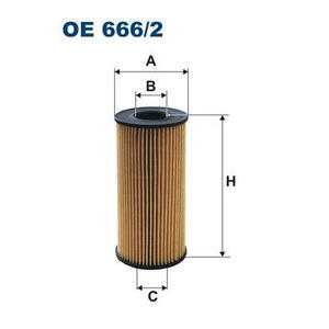 Olejový filtr FILTRON OE 666/2