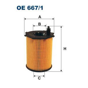 Olejový filtr FILTRON OE 667/1