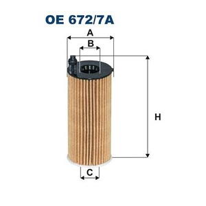 Olejový filtr FILTRON OE 672/7A