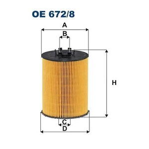 Olejový filtr FILTRON OE 672/8