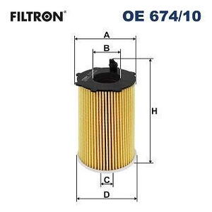 Olejový filtr FILTRON OE 674/10