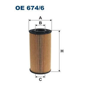 Olejový filtr FILTRON OE 674/6