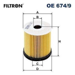 Olejový filtr FILTRON OE 674/9