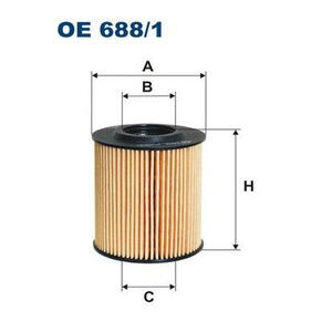 Olejový filtr FILTRON OE 688/1