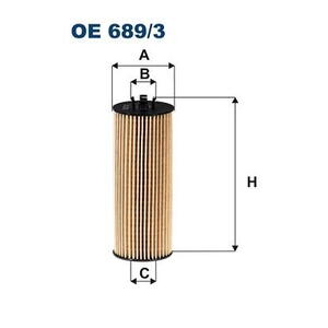 Olejový filtr FILTRON OE 689/3