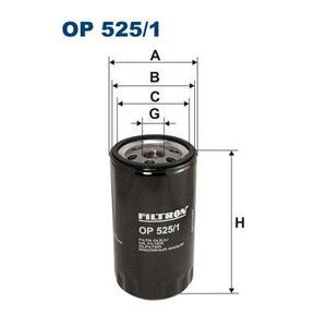 Olejový filtr FILTRON OP 525/1