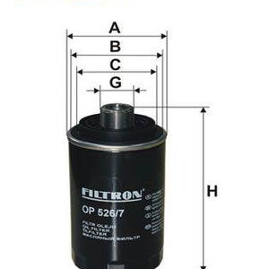 Olejový filtr FILTRON OP 526/7