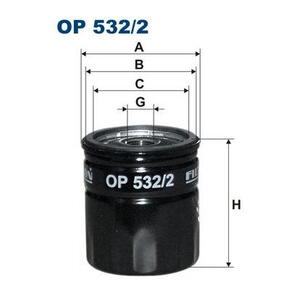Olejový filtr FILTRON OP 532/2