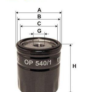 Olejový filtr FILTRON OP 540/1