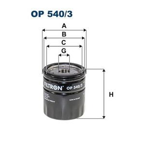 Olejový filtr FILTRON OP 540/3