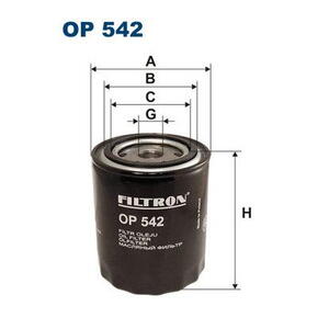 Olejový filtr FILTRON OP 542