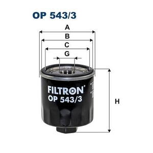 Olejový filtr FILTRON OP 543/3
