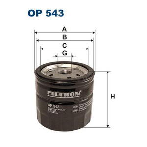 Olejový filtr FILTRON OP 543