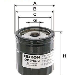 Olejový filtr FILTRON OP 546/2