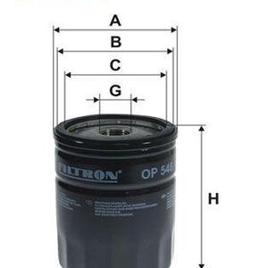 Olejový filtr FILTRON OP 546