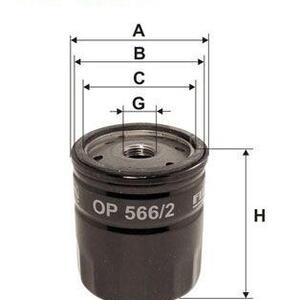 Olejový filtr FILTRON OP 566/2