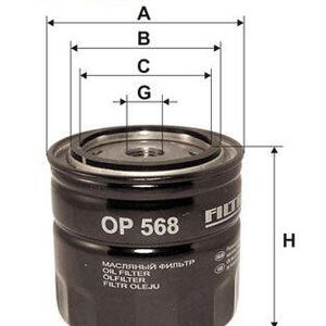 Olejový filtr FILTRON OP 568