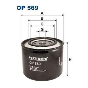 Olejový filtr FILTRON OP 569
