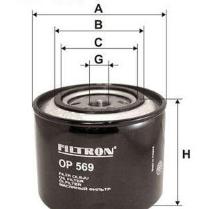 Olejový filtr FILTRON OP 569