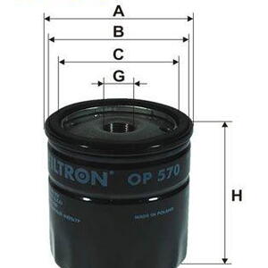 Olejový filtr FILTRON OP 570