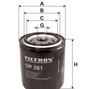 Olejový filtr FILTRON OP 581