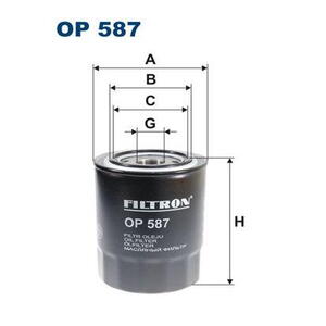 Olejový filtr FILTRON OP 587