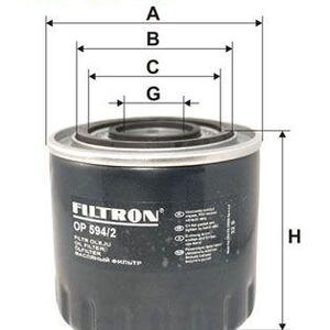 Olejový filtr FILTRON OP 594/2