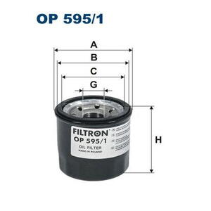 Olejový filtr FILTRON OP 595/1