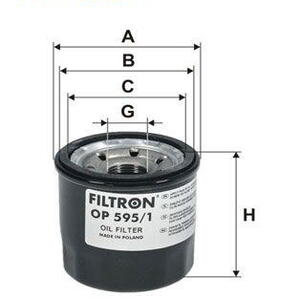 Olejový filtr FILTRON OP 595/1