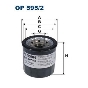 Olejový filtr FILTRON OP 595/2