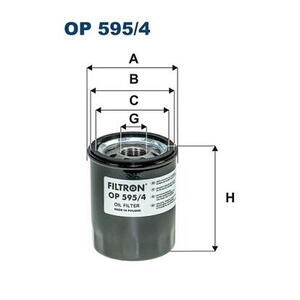 Olejový filtr FILTRON OP 595/4