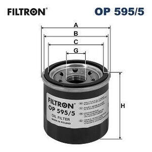 Olejový filtr FILTRON OP 595/5
